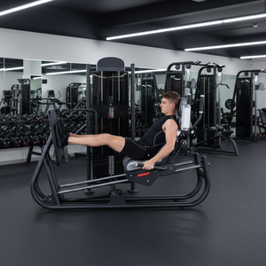 Comprehensive Trainer Fitness Equipment Adjustable Pin Loaded Dual System Strength <strong>Horizontal</strong> Seated <strong>Horizontal</strong> <strong>Leg</strong> <strong>Press</strong> - Product Image 4
