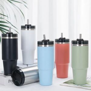 Cooperate Factory Gym Custom Sports Kids Stainless Steel Water <b>Bottle</b> with <b>Straw</b> - Product Image 4