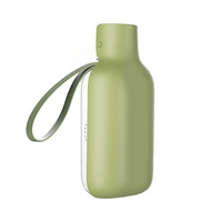 Bouteille d'eau pliable 2-en-1 LOVEPET pour animaux de compagnie – Mignonne, élégante et luxueuse – Distributeur portable pour chiens et chats – Outil de boisson en plastique pour l'extérieur