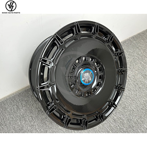 Nuevas Llantas de Aleación de Aluminio Forjado para Rolls Royce Wraith de 20-24 Pulgadas, Acabado Negro Personalizado, Diseño Multirradio, Piezas de Automóvil - Product Image 5