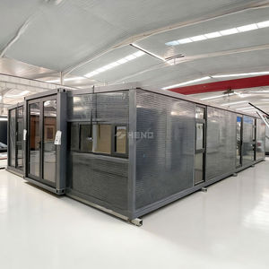 <span class=keywords><strong>Maison</strong></span> préfabriqué<span class=keywords><strong>e</strong></span> modulaire mobile et portable en acier léger, extensible et pliable, prête à être expédié<span class=keywords><strong>e</strong></span> (20 pieds, 40 pieds) - Product Image 2