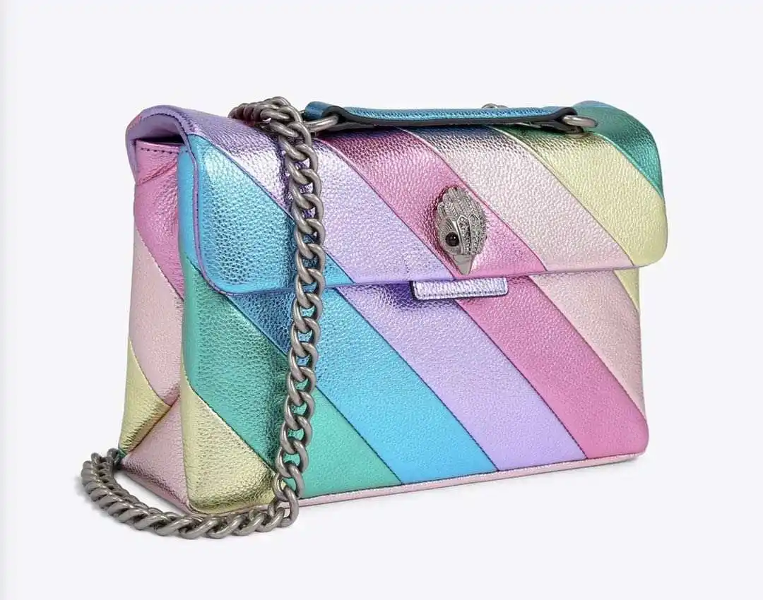 Factory Wholesale Customized logo Famous Women HANDBAG 2023 luxury Rainbow women handbags