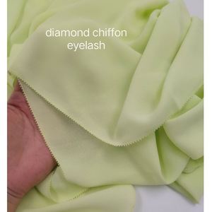 Personnaliser le hijab diamant mousseline de soie cils châle - Product Image 3