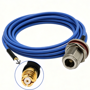 Câble d'extension coaxial RF pigtail N femelle traversant vers SMP femelle pour 086 RG141 RG142 RG405 .141" – Fourniture directe usine - Product Image 1