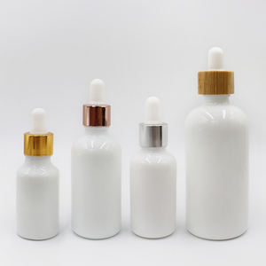 10ml 20ml 30ml 60ml Big Glass Drop Bottle 10ml Ceramic Perfume Essential Oil Glass Oil Droplet Bottles with Drip Lid - Product Image 1