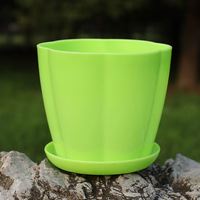 Pots de fleurs carrés en plastique écologiques et colorés pour plantes succulentes, 13x11x9cm, emballage en vrac pour jardin et plantes vertes