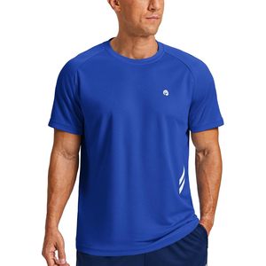 Camiseta Deportiva de Secado Rápido para Hombre FOXA, Manga Corta, Absorbe la Humedad, para Gimnasio y Entrenamiento - Product Image 1