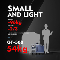 Nettoyeur laser à impulsions personnalisé Dmk Factory pour le bois, la peinture et la poussière, machine de nettoyage laser à impulsions 500w