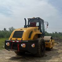 Compacteur de sol vibrant à tambour unique diesel Shantui SR22M de 22 tonnes, engin de construction lourd