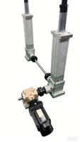 Actuador Lineal Rotatorio Eléctrico, Cilindro Telescópico de Acero Inoxidable de Alta Resistencia, Motor Nuevo