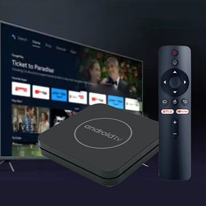 New Set-Top Box giọng nói từ xa TV Box Dual Wifi HDR <span class=keywords><strong>Android</strong></span> 15 TV Box 4K Quad core cho miễn phí trực tiếp trong Tây Ban Nha Tiếng Anh Bồ Đào nha - Product Image 2