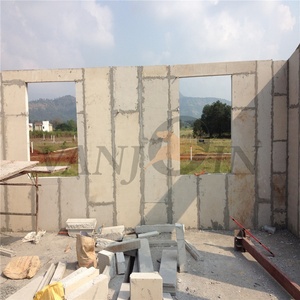 Pannelli in Cemento Espanso Ignifugo Leggero 75mm 90mm 100mm per Pareti Divisorie Ufficio Pannello in Cemento EPS Ignifugo - Product Image 1