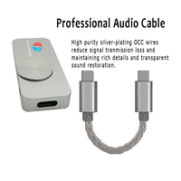 DSD256 PCM 384KHz/32bit DAC amplificateur de casque Portable 3.5mm/2.5mm/4.4mm sortie amplificateur de casque Audio Portable