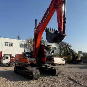 Excavadora de cadenas Doosan DX225 de 22 toneladas, de tamaño mediano, de segunda mano, con componentes originales, completamente revisada, excavadora hidráulica. - Product Image 2