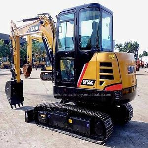 Excavadora de Orugas SY55 Usada de Alta Calidad en Buen Estado, 6.5 Toneladas con Motor, Caja de Cambios y Motor, Gran Oferta, Marca Original en Venta - Product Image 1