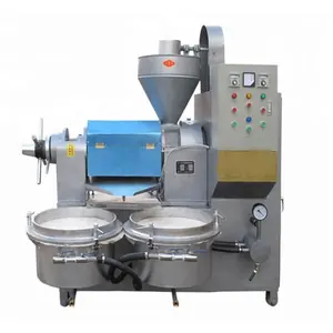 Good quality automatic 6yl-130 groundnut combined oil press machine with oil filter