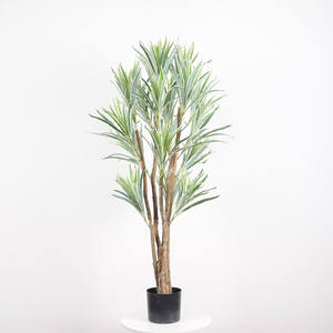 Feuilles en agate artificielles, faux yucca, pour décoration intérieure, cm - Product Image 2