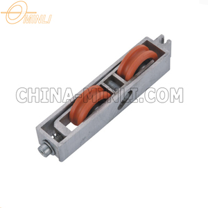 Aluminium Tür und Fenster Rollen Doppel Nylon Räder Schiebe rolle Riemens cheibe Rad (ML-GD011) - Product Image 4