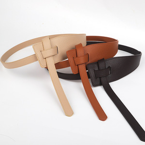 <span class=keywords><strong>Ceinture</strong></span> Corset en Similicuir PU pour Femme, <span class=keywords><strong>Ceinture</strong></span> Fine <span class=keywords><strong>à</strong></span> <span class=keywords><strong>Nouer</strong></span>, Élégante pour Robe, <span class=keywords><strong>Ceinture</strong></span> Chic <span class=keywords><strong>à</strong></span> Nœud en Faux <span class=keywords><strong>Cuir</strong></span> - Product Image 1