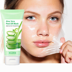 Masque facial en <span class=keywords><strong>gel</strong></span> peel-off à l'<span class=keywords><strong>aloe</strong></span> <span class=keywords><strong>vera</strong></span>, exfoliant, anti-âge, hydratant longue durée, nettoyant les pores, contrôle du sébum, OEM ODM - Product Image 1