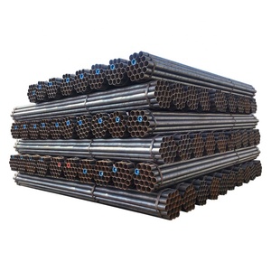 Dn250 dn300 dn400 Tuyaux en acier au carbone soudés noirs ASTM A53 Gr.B sch40 ERW de grande taille - Product Image 2