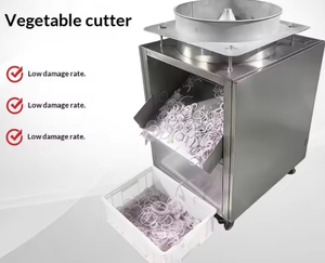 Trancheuse à oignons industrielle facile à utiliser, machine à couper les fruits et légumes commerciale avec protection de sécurité - Product Image 6