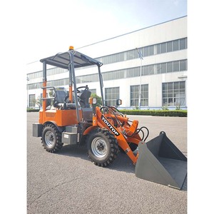 Mini pelle sur pneus de 400 kg avec batterie - Product Image 1