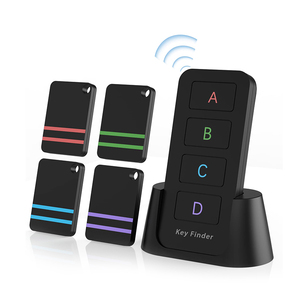 4 packs de localisateur de clés de voiture sans fil pour enfant, sac et portefeuille. - Product Image 1