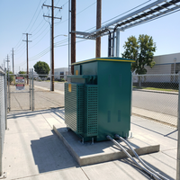 Transformateur immergé dans l'huile de type américain ZGS, type boîtier, pour sous-station préfabriquée compacte 30-1250 kVA, borne de raccordement en anneau