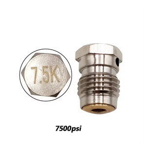 1 Piece Brass 3/8-24UNF Burst Disks 1.8k-7.5k <b>Thread</b> Compressed Air CO2 Tank Regulator Valve Pneumatic <b>Tools</b> Accessories Parts - Product Image 3