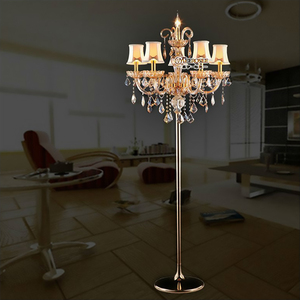 Meerosee tradicionales lámparas Reino Unido piso de mosaico lámpara antigua lámpara para cortina FL6609 - Product Image 1