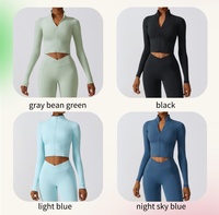 Nouvel ensemble de 6 pièces de sous-vêtements volumineux, soutien-gorge de yoga, leggings de fitness, leggings de sport à jambes larges, ensemble athlétique pour femmes
