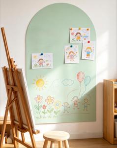 Adesivo Murale Magnetico Arcuato, Lavagna Adesiva Personalizzabile in Dimensioni e Colore per <span class=keywords><strong>Cucina</strong></span> - Product Image 4