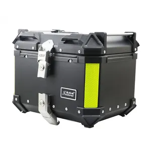 SLKE JDR 45L Rear Seat Tail Box Scooter Motocicleta Truck Aluminum Alloy Motorcycle Top Box