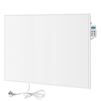 Calentador de Panel Infrarrojo Blanco de Superficie PET con Conexión Wi-Fi, Montaje en Pared, C096S, 220-240 V~ 960 W, con Programación de 7 Días x 24 Horas