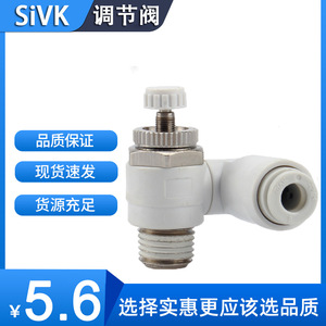 Vanne de régulation pneumatique SIVK 1/4 po à connexion rapide pour usage général - Product Image 3