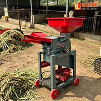 Broyeur de fourrage multifonction, déchiqueteur et pulpeur, broyeur d'herbe sèche et humide avec garantie d'un an pour la transformation des aliments du bétail