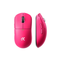 Ratón Inalámbrico para Juegos MCHOSE A5 V3, Ultraligero de 56G, Ratón para Esports con Sensor Óptico PAW3395 de 26000DPI, Tres Modos