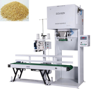 Máquina Ensacadora de Cinta para Maíz y Harina DCS-50ZH 25-50kg con Báscula y Línea de Cosido |   Empaquetado Automático para Materiales Granulares