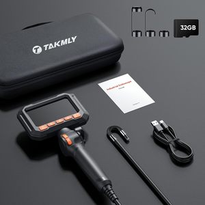 Endoscope industriel portable Z90 professionnel, caméra d'inspection <span class=keywords><strong>articulée</strong></span> à 360° bidirectionnelle, <span class=keywords><strong>mini</strong></span>-caméra HD avec source lumineuse - Product Image 3