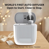 Diffuseur d'arômes professionnel personnalisable, écologique, sans eau, de table, 2-en-1, alimenté par USB, portable, machine à huile parfumée de 5 ml