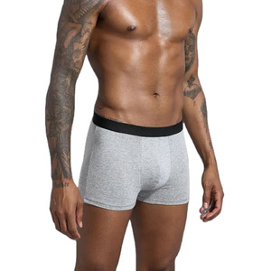 Biancheria intima uomo Boxer slip cotone elasticizzato disegni personalizzati Logo <span class=keywords><strong>5</strong></span> pollici Inseam uomo biancheria intima taglie forti per gli uomini - Product Image 6