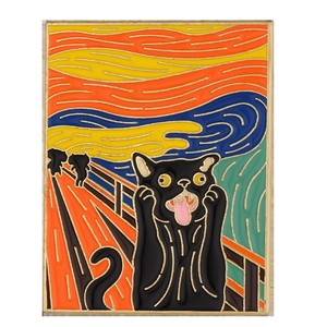 Broches <span class=keywords><strong>de</strong></span> pintura al óleo <span class=keywords><strong>de</strong></span> <span class=keywords><strong>Van</strong></span> <span class=keywords><strong>Gogh</strong></span>, lindos, al por mayor, <span class=keywords><strong>de</strong></span> metal esmaltado, con diseño <span class=keywords><strong>de</strong></span> cielo estrellado y <span class=keywords><strong>girasoles</strong></span>, insignias, accesorios <span class=keywords><strong>de</strong></span> ropa, broches <span class=keywords><strong>de</strong></span> solapa - Product Image 3
