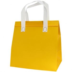 Sac isotherme jetable en aluminium recyclable et non-tissé pour plats à emporter, idéal pour le thé au lait, sac écologique pour la livraison de repas - Product Image 5