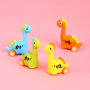 Jouet de voiture en plastique à inertie, dinosaure à long cou de style classique, <span class=keywords><strong>boomerang</strong></span>, jouet d'animaux de puzzle pour la maternelle, petits prix unisexes - Product Image 2