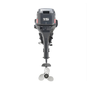 มอเตอร์2จังหวะ15HP เพลาสั้นหรือยาวเครื่องยนต์เบนซินแบบเรือ - Product Image 2