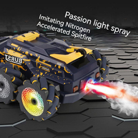 Nouveau 6 Roues Mist Spray Montre Main Capteur Bras Oscillant Flip Off Road Rc Drift Stunt Car Haute Vitesse Télécommande Voiture Pour Enfants