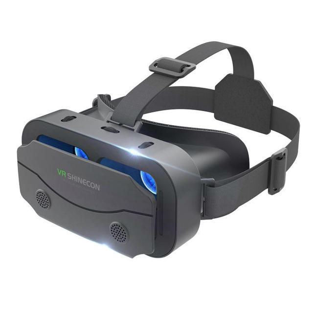 Indoor Plastic VR Glasses Virtual Reality Headset for Mobile Phone 3D Digital Movie & Game Experience