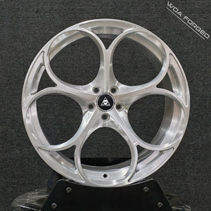 Cerchi in Lega Forgiati Personalizzati 17-21 Pollici, Leggeri e di Alta Qualità, Finitura Spazzolata Argento 25mm per <span class=keywords><strong>Romeo</strong></span> GIULIA, <span class=keywords><strong>Auto</strong></span> Passeggeri, Garanzia 5 Anni - Product Image 4