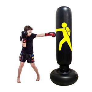 Saco de Boxeo Inflable para Niños, Saco de Boxeo de PVC con Relleno de Agua o Arena, Ideal para Gimnasio, Logotipo Personalizable - Product Image 2